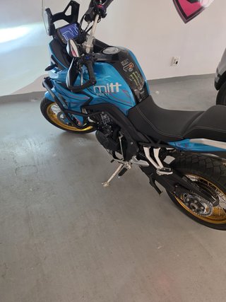 MITT 555 TT Aventura Azul/Dorado 8900km