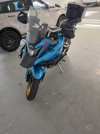 MITT 555 TT Aventura Azul/Dorado 8900km
