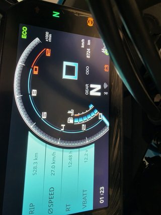 MITT 555 TT Aventura Azul/Dorado 8900km