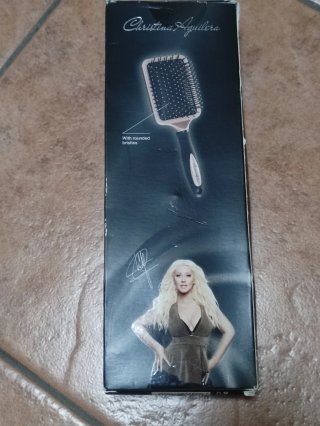 Cepillo para el pelo Christina Aguilera sin abrir