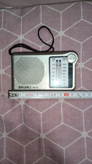 Radio Portátil Baijiali KK18 FM/AM