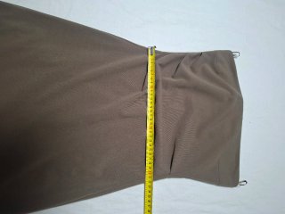 Vestido Zara Beige/Marrón