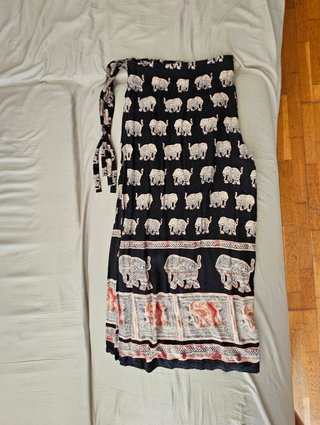 Pantalon ancho bohemio yoga elefantes tallaÚnica