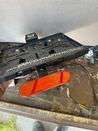 Portamatriculas Moto