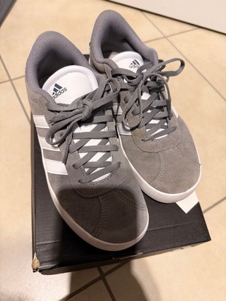 Adidas Court 3.0 Sneakers Grigie Bianche