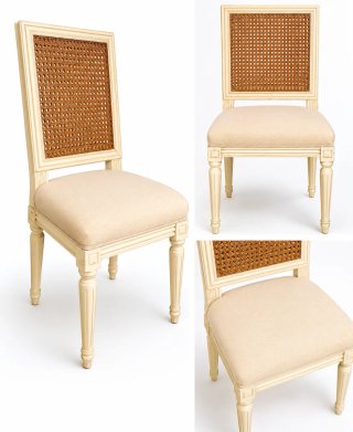 4 Sillas de Comedor Estilo Clásico