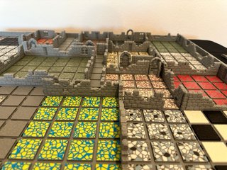 Tablero Heroquest Impreso 3D y Pintado