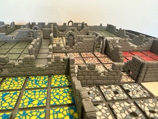 Tablero Heroquest Impreso 3D y Pintado