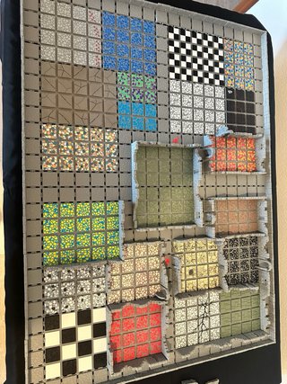 Tablero Heroquest Impreso 3D y Pintado