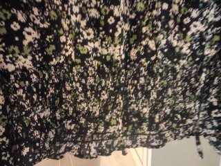 Blusa corta floral Mango Teen XS