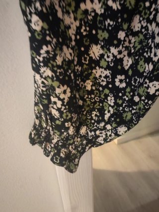 Blusa corta floral Mango Teen XS