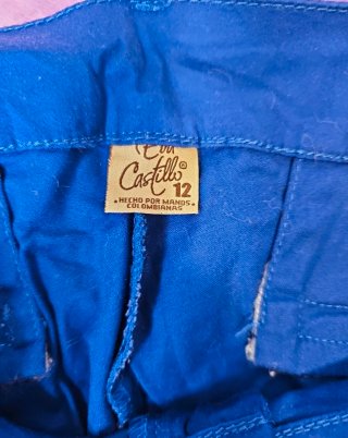 Pantalones pitillo amarillos