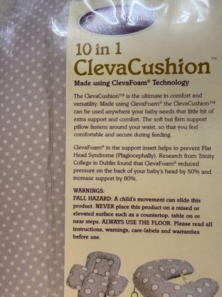 Cojín ClevaCushion para bebé