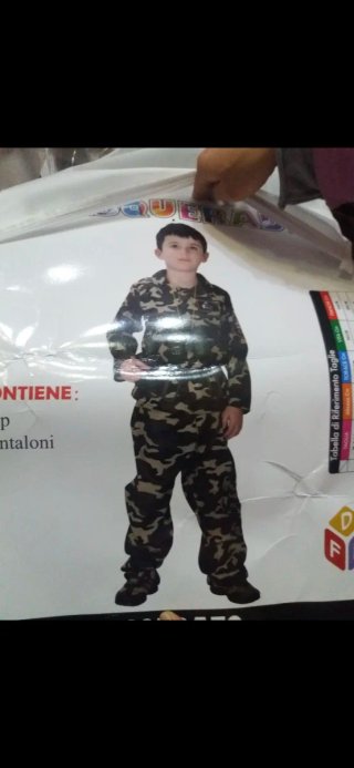 Costume da Pagliaccio Baby Taglia 1-6
