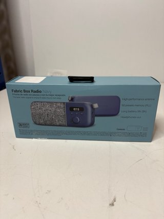 : Radio Portátil Energy Sistem Fabric Box