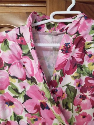 Vestido estampado floral
