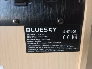 Subwoofer 5.1 Bluesky Marrón/Plata