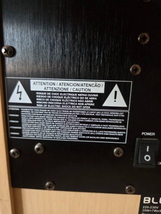 Subwoofer 5.1 Bluesky Marrón/Plata