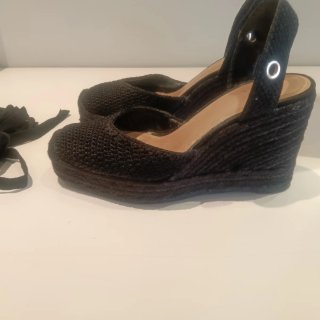 Cuñas Zara Negras Talla 38