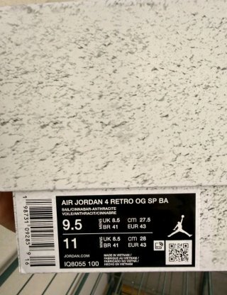 Jordan 4 Retro Blanco y Rojo