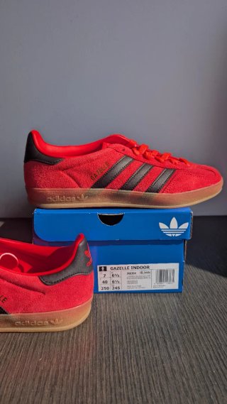 Zapatillas Adidas Gazelle Indoor Rojas