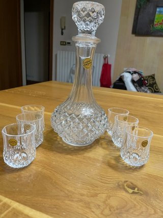 Decanter Cristal d'Arques 24% Cristallo