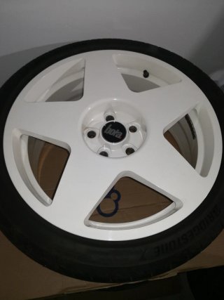 Llantas blancas 5x112