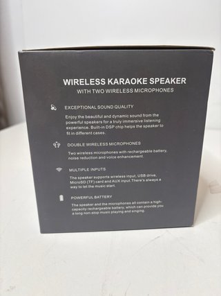 : Máquina Karaoke EASJOY ES-203BT Portátil