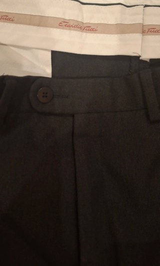 Pantalón Emilio Tucci Talla 46 Negro