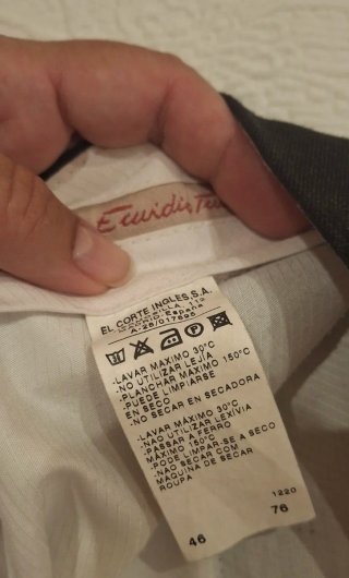 Pantalón Emilio Tucci Talla 46 Negro