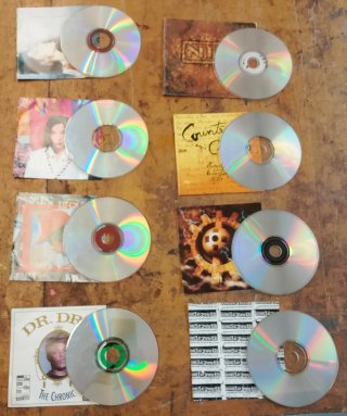 Lote 18 CDs Rap, Soul, R&B