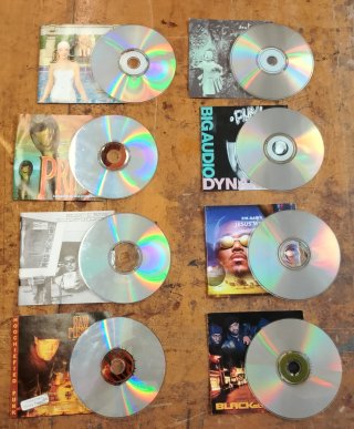 Lote 18 CDs Rap, Soul, R&B