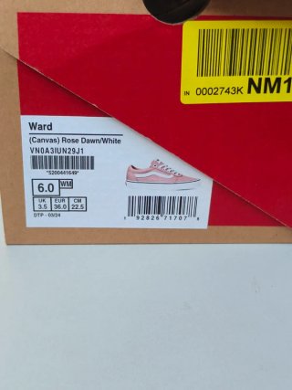 Zapatillas Vans rosas talla 36
