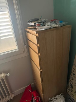 Cómoda 6 cajones Ikea Malm
