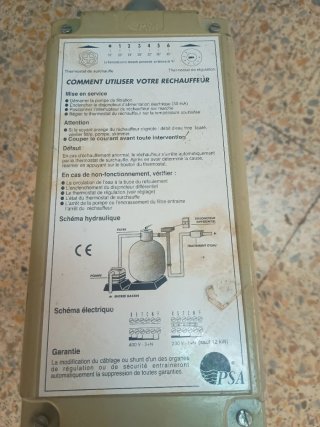 Calentador de agua para piscinas Zodiac
