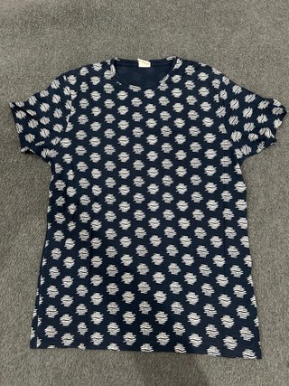 Camiseta Estampada Hombre Talla M