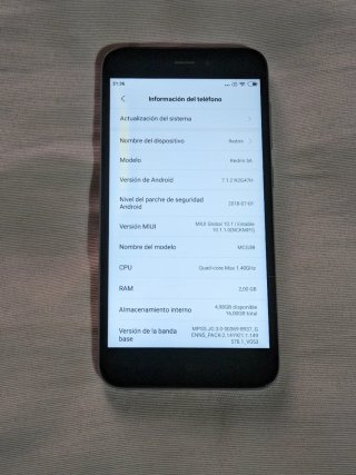 Xiaomi Redmi 5A Negro