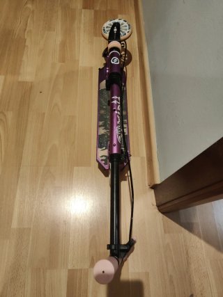 Patinete Oxelo Morado Camuflaje