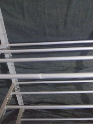 Zapatero plástico gris 4 niveles