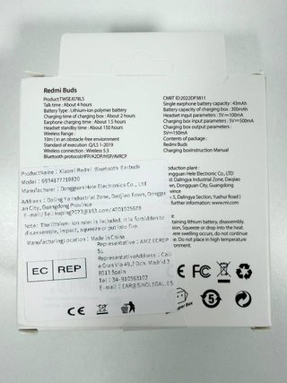 Auriculares Redmi Buds Inalámbricos