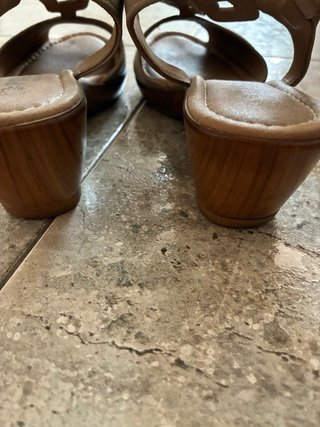 Sandalias Pitillo Beige/Marrón Talla 36