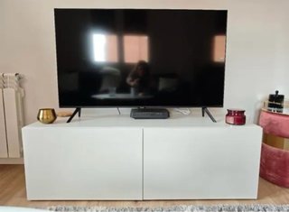 Mueble TV Ikea Besta Blanco