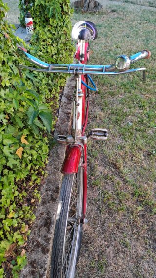 Bicicleta BH Paseo Roja 1965