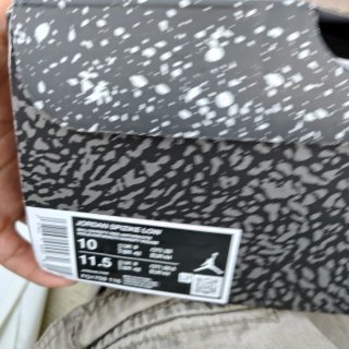 Jordan Spizike Low Zapatillas Blancas Rojas