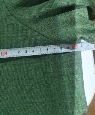 Blusa verde manga 3/4