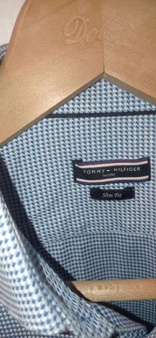Camisa Tommy Hilfiger Azul Talla L