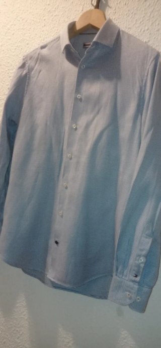 Camisa Tommy Hilfiger Azul Talla L
