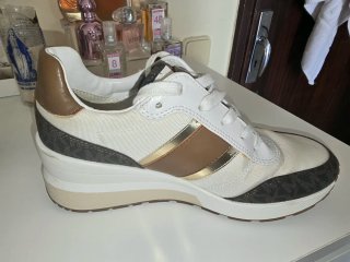 Zapatillas Michael Kors Mujer Marrón/Blanco
