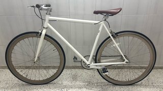 Bicicleta Fixie Blanca