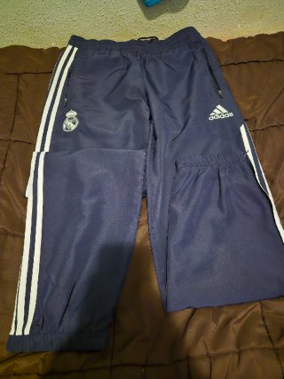 Pantalón Chandal Adidas Real Madrid Talla M Azul